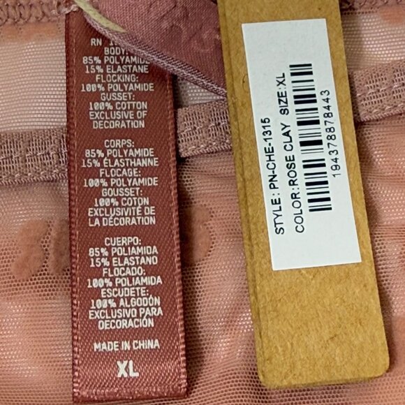 SKIMS After Hours Cheeky Brief Rose Clay XL - Picture 6 of 9